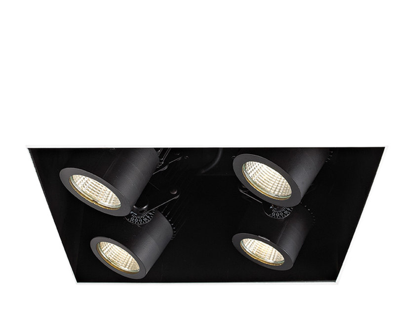Ensemble d’éclairage encastré multi-spotlight del Precision, Trace