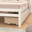Lit plateforme simple avec rangement en bois Janciia-623459262