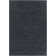 Tapis bleu de jute texturée Lilliana