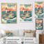 Bord de mer phare II, reproduction sur toile-1623151468-1623151471