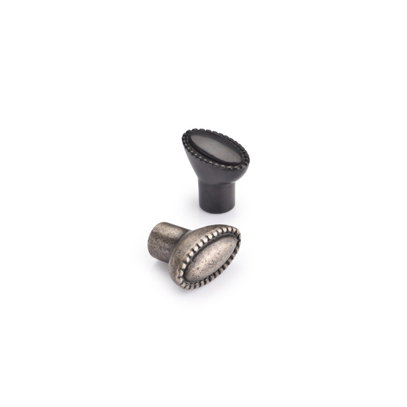 Opal Cabinet Knob, White Bronze