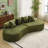 Curved Modular Sofa