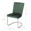 Aurelus 48cm H Tufted Upholstered Cantilever Chair in Black-1951222422-1951222421