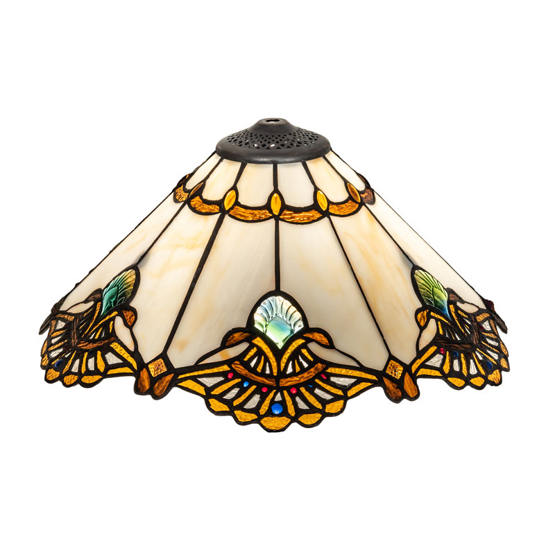 Cone Lamp Shade, 7" H x 16" W x 16" D