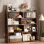 Comme sur la photo 47, bibliothèque à quatre niveaux pour chambre et salon, détails en céramique
