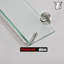 Tablette flottante avec barre à serviettes Texhoma-654597150