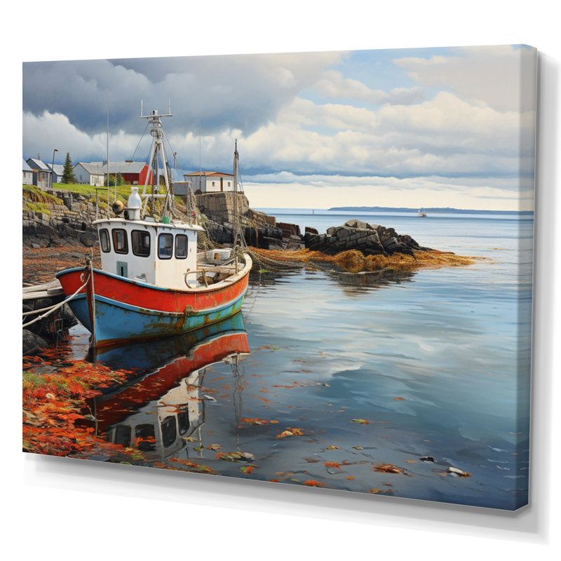 Canada Coastal Harmony I - Transportation Wall Art Living Récor, H 24 po x l 32 po x P 1 po