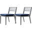 Belamar Armless Patio Dining Chair with Cushion-1674196441