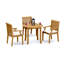Sack Outdoor Teak Dining Set-1296483597