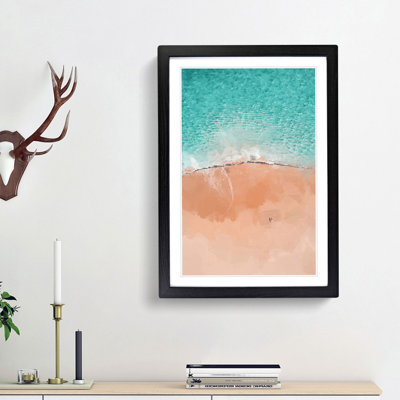 Cabo San Lucas Beach Mexico in Abstract - Picture Frame Graphic Art Print