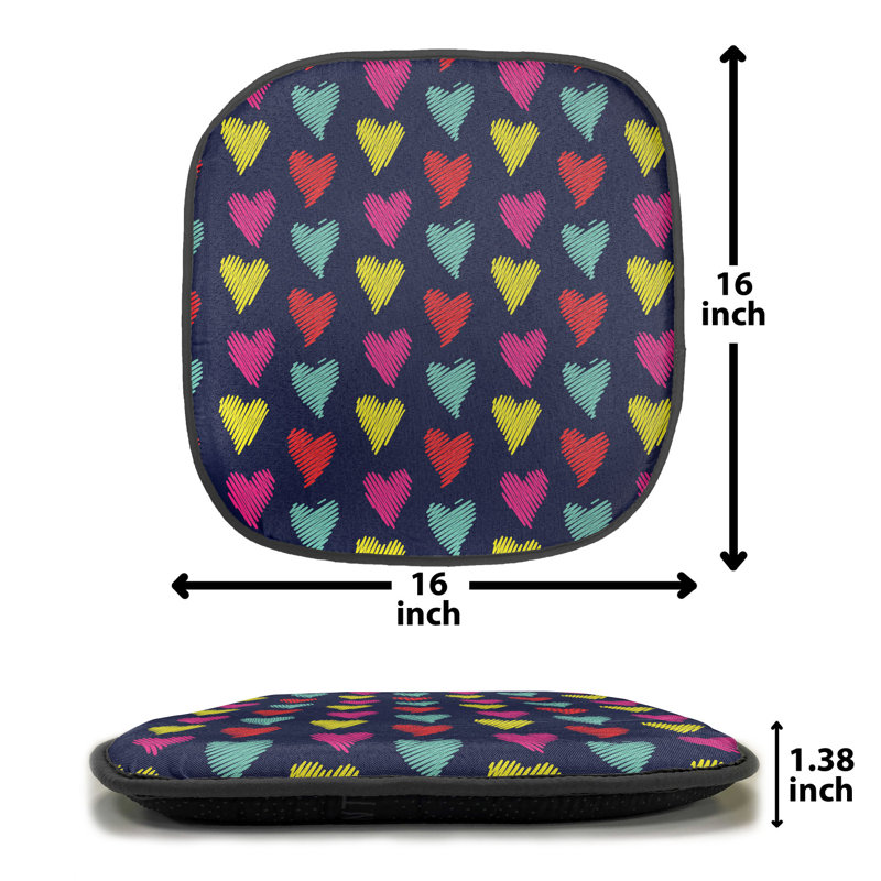 Coussin de siège papillon