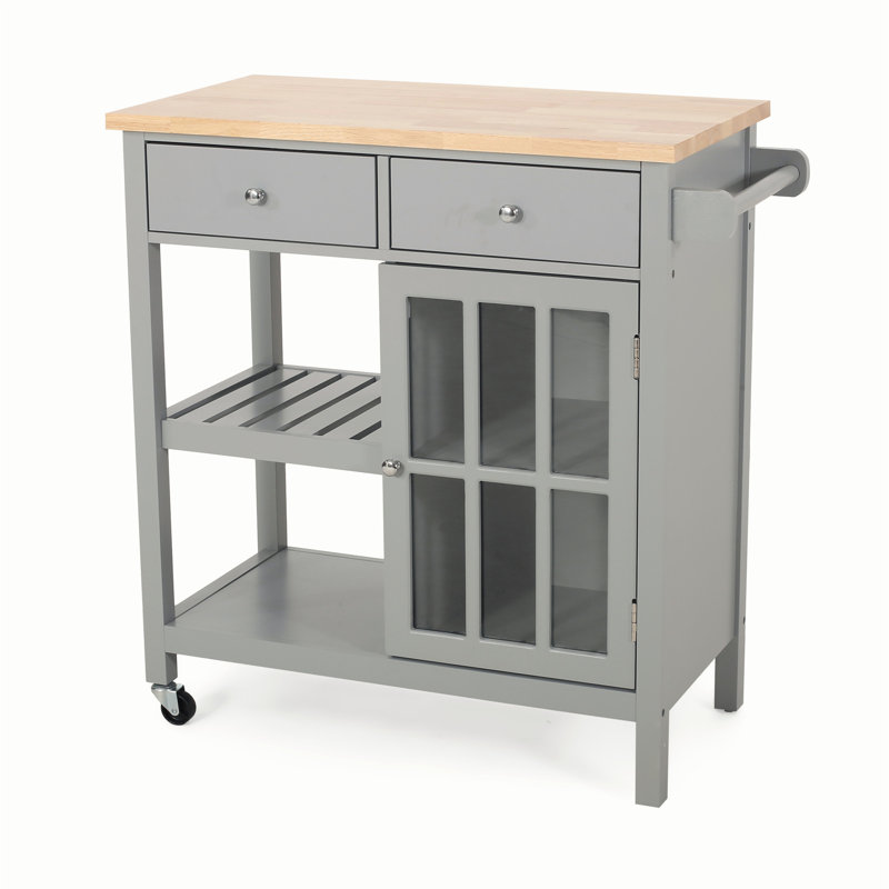 Versatile and Stylish Kitchen Cart with Multiple Functions for Compact Kitchens