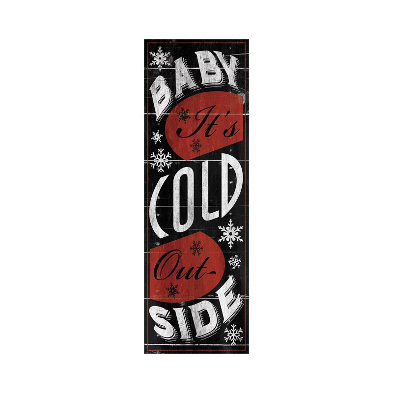 Baby Its Cold by Jace Grey - Wrapped Canvas Panoramic Print, 121.92 cm H x 40.64 cm W x 3.175 cm D