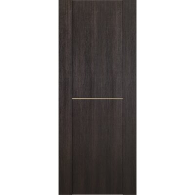 Paneled Wood and Metal Prefinished Standard Door -  Belldinni, 185808