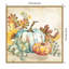 «Watercolor Harvest Pumpkin III» par Tre Sorelle Studios - Art encadré sur toile