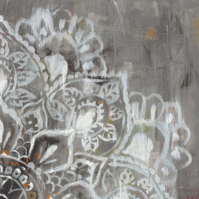 Mandala In Neutral II Sq II by Danhui Nai - Wrapped Canvas Painting
