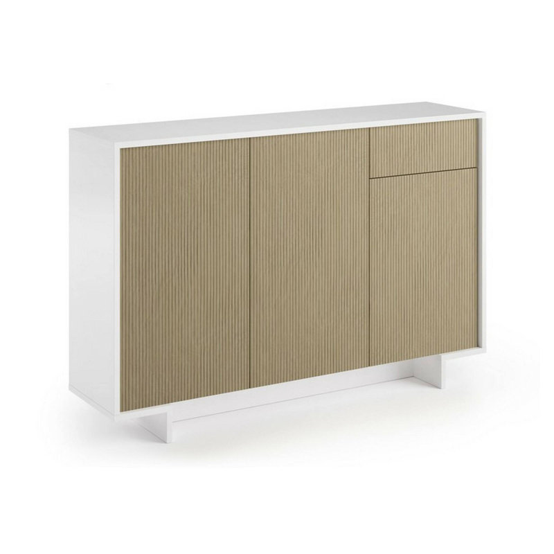 Catignani Standard Accent Chest, White/Beige