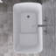 Baignoire de trempage autoportante en acrylique 49 po. X 27,95 po.
