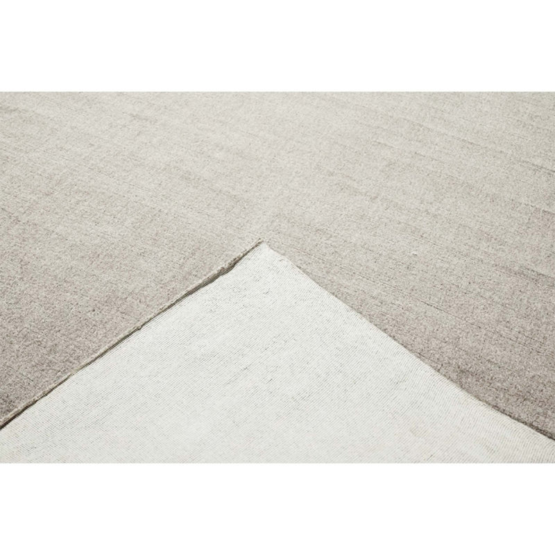 Wool Area Rug in Gray, Rectangle 8' x 10'