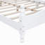 Structure de lit plateforme en bois, lit plateforme de style rétro avec support en lattes de bois-964242777-964242778