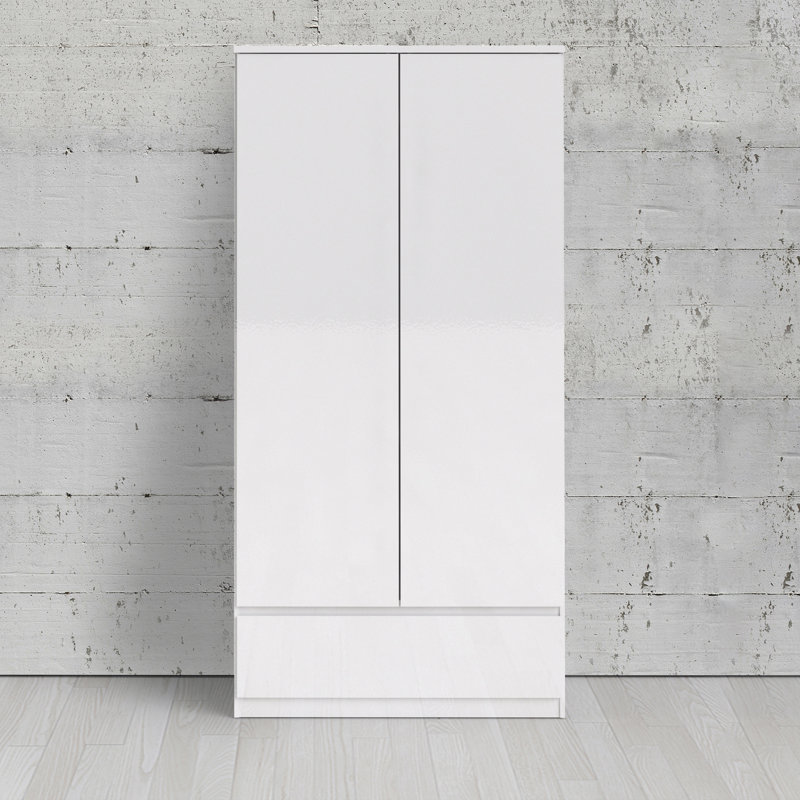 Parley 2 Door Manufactured Wood Wardrobe