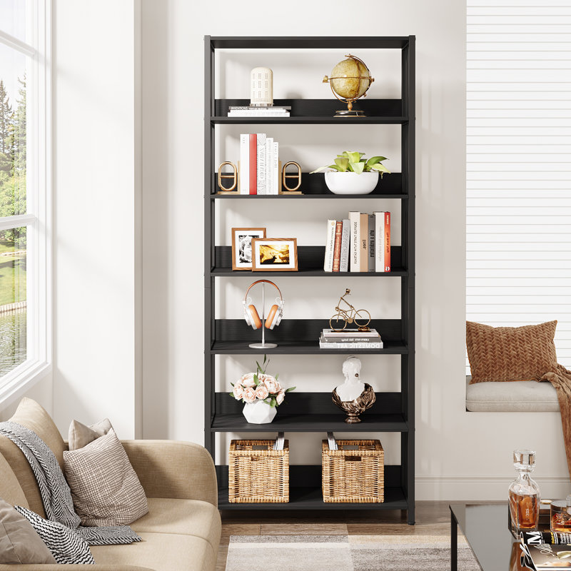 190cm H x 80cm W Metal Etagere Bookcase