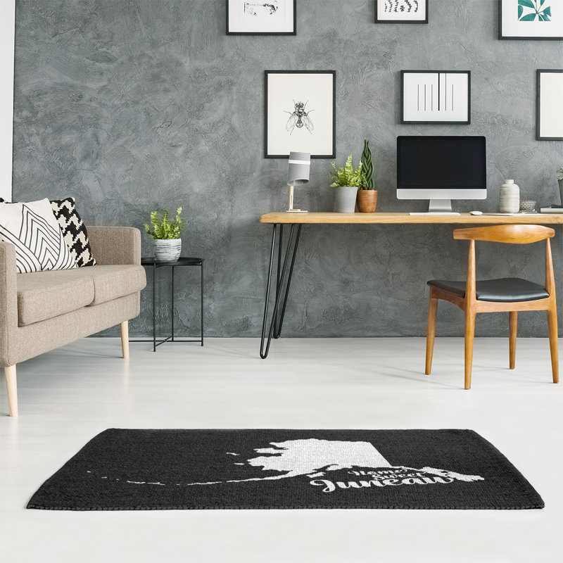Tapis en poly-chenille juneau alaska, Rectangle 4 pi x 6 pi