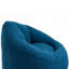 Fauteuil à billes bleu rembourré en mousse pour les loisirs de lecture
