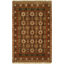 Brisbane Wool Oriental Area Rug in Brown
