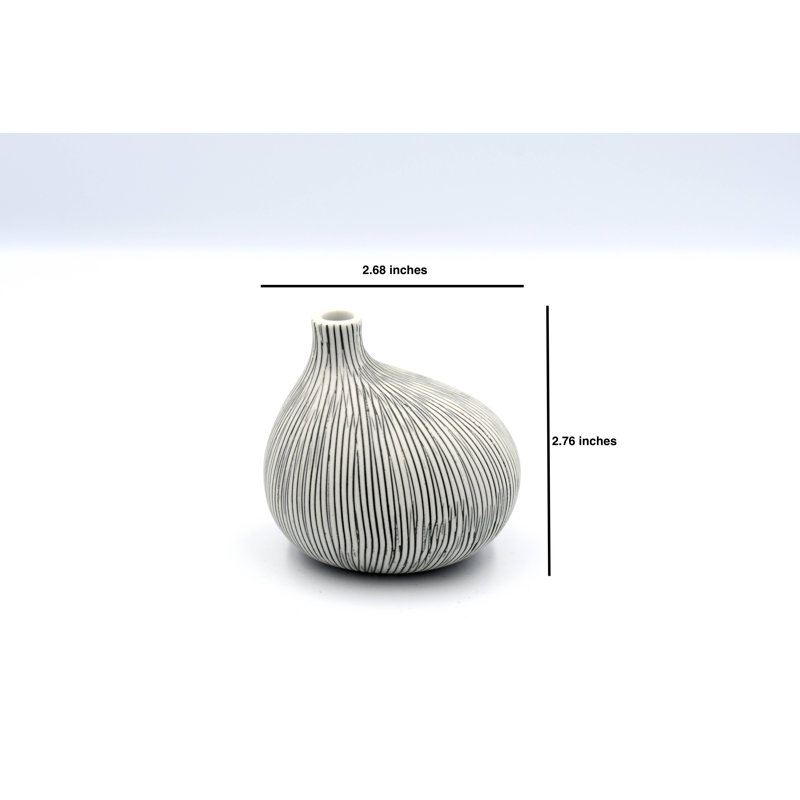 Vase de table Eckington, Gris