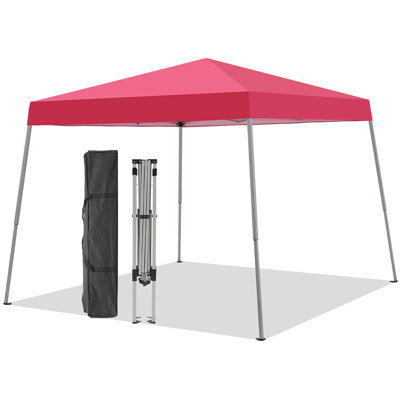 120'' W x 120'' D Metal Pop-Up Canopy
