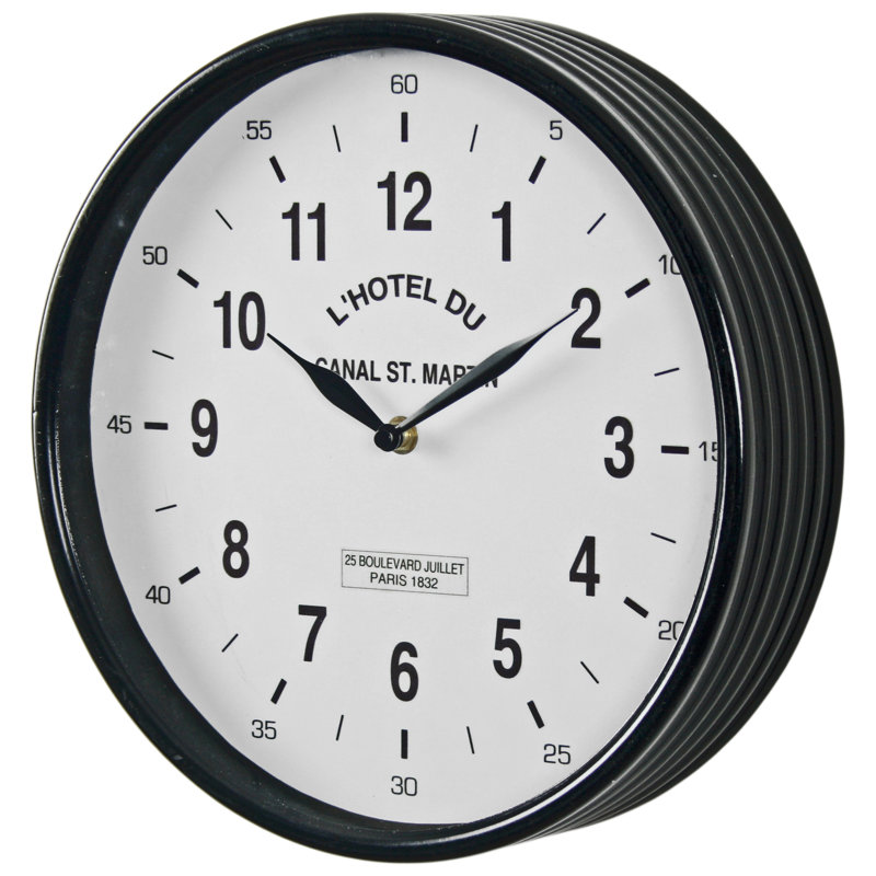 Metal Wall Clock