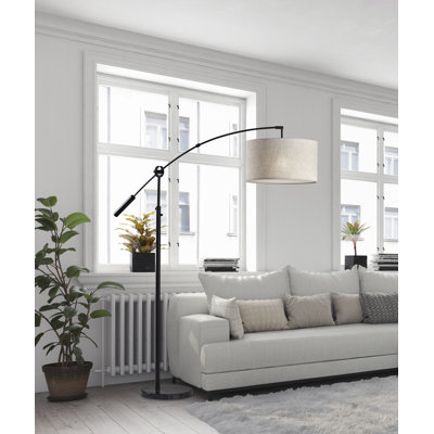 Lampe sur pied arquée 81 po Kata