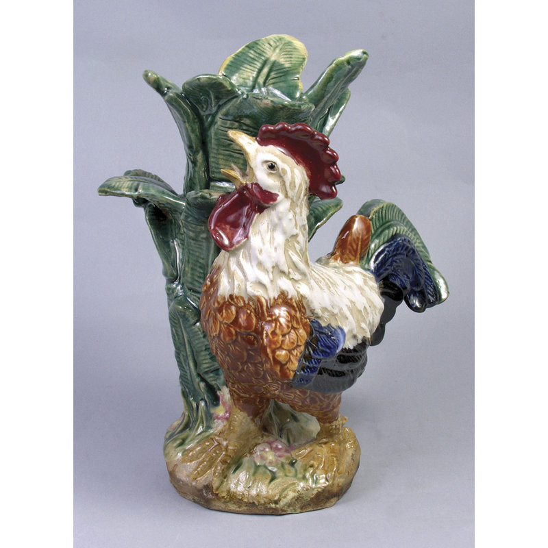 Vase coq en céramique