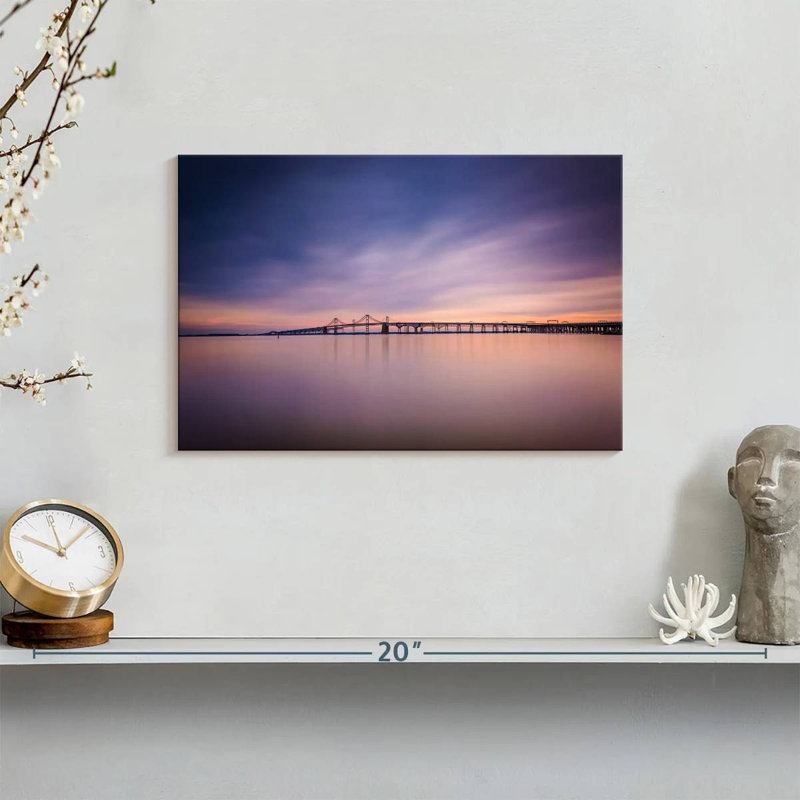 Lilie Scenic Chesapeake Bay Bridge, H 8 po x l 12 po