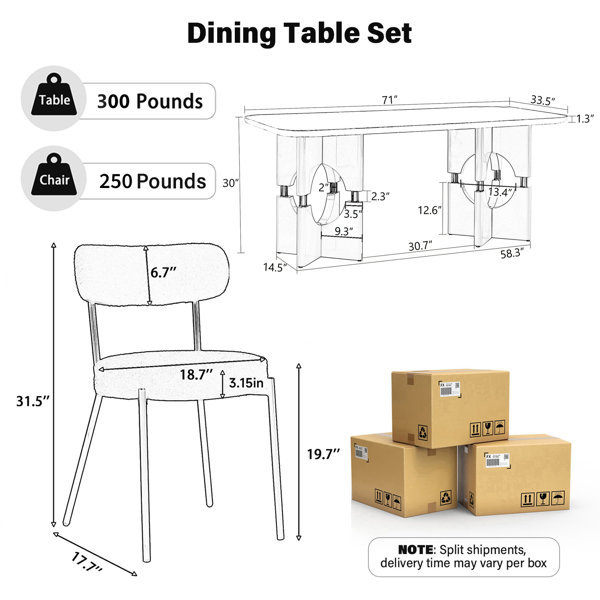 Dimensions du produit