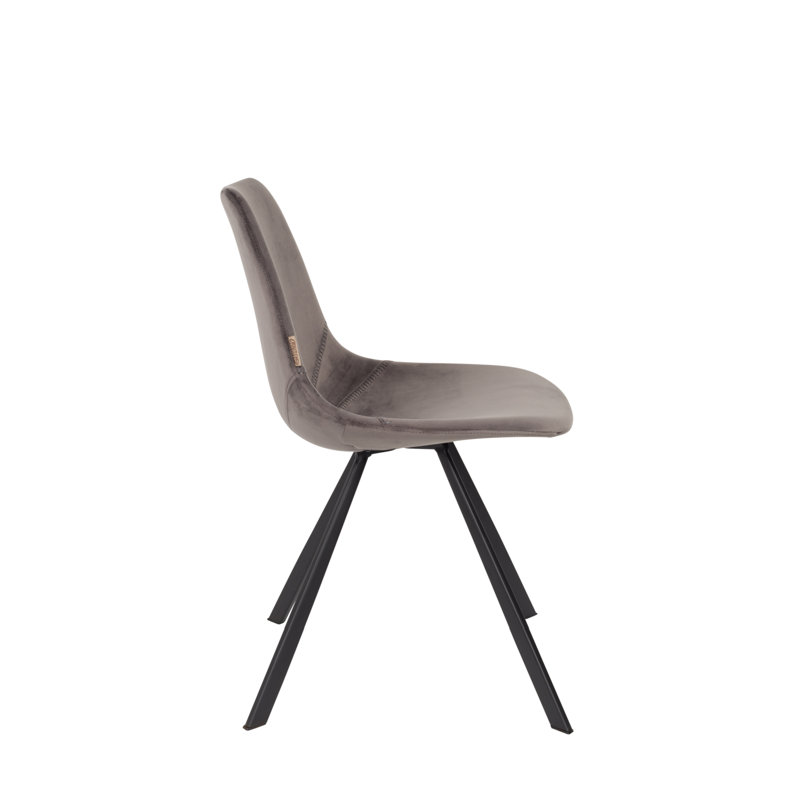 Franky Upholstered Dining Chair, Gray