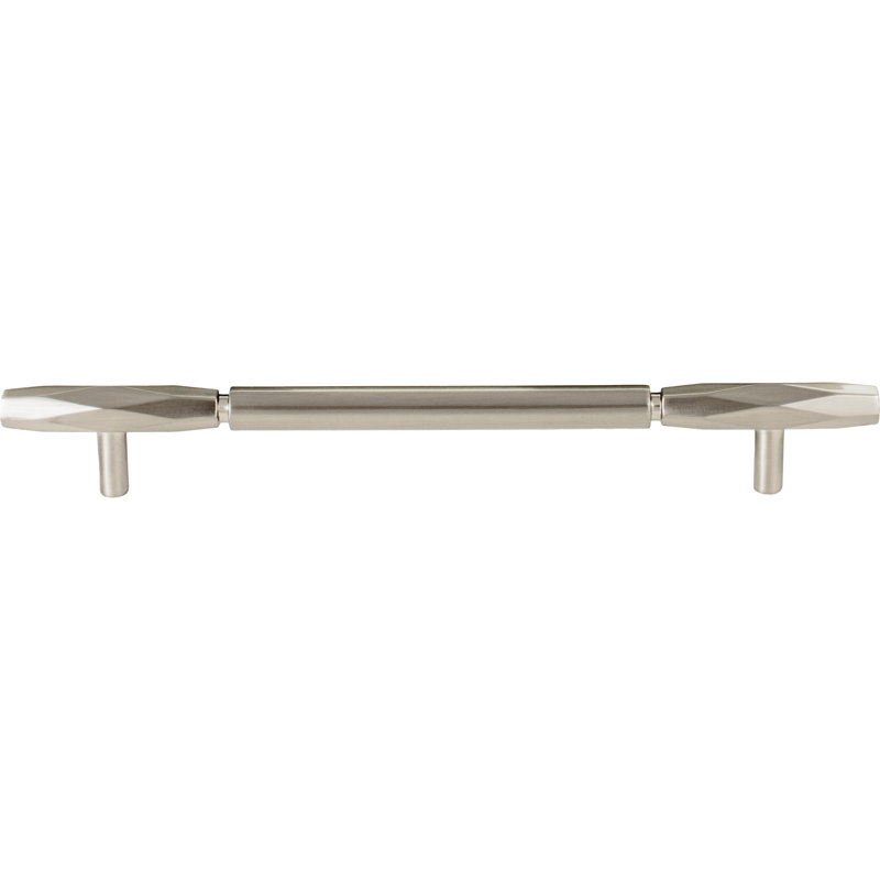 Kingsmill 6 5/16" Center to Center Bar Pull, 7 9/16" Center to Center, Brushed Satin Nickel