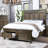 Kramlich Solid Wood Standard Bed with Drawers-719325394