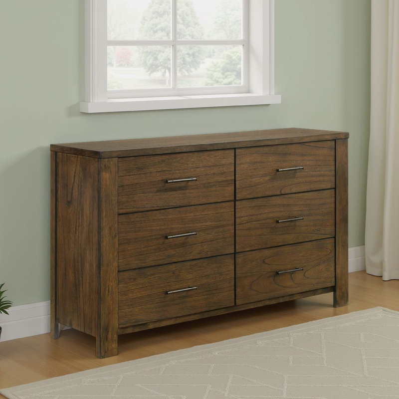 Cedarbrooke 59"W 6-Drawer Dresser