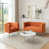 Velours orange
