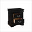 Table de chevet 2 tiroirs Louis Philippe