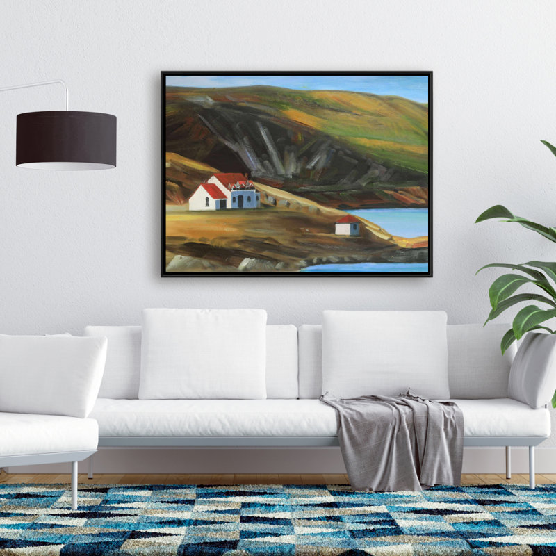 «Scottish Valley By A Beautiful Day», reproduction sur toile