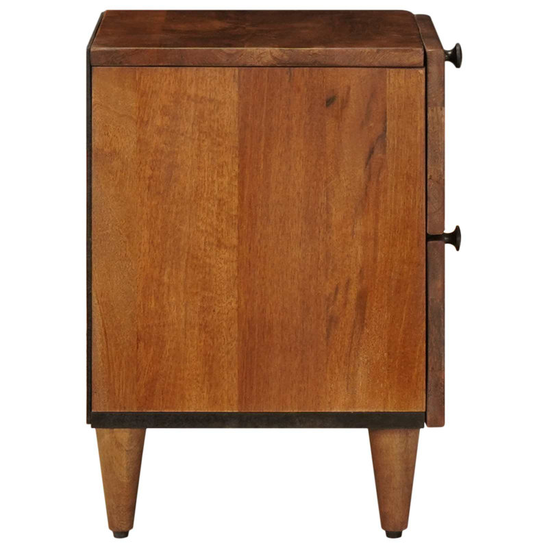 40cm W Solid Wood Bedside Table