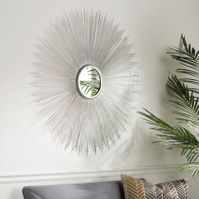Kyle Metal Flat Wall Mirror