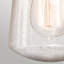 Jaylynn Seeded Glass Outdoor Wall Lantern-16292095
