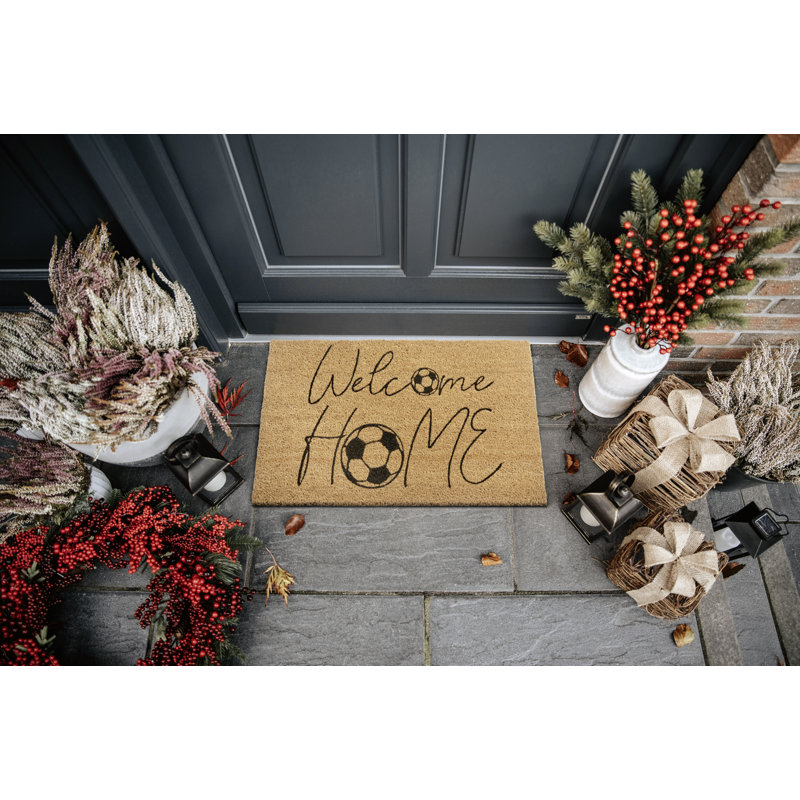 Mix Mats Welcome Home Soccer Doormat