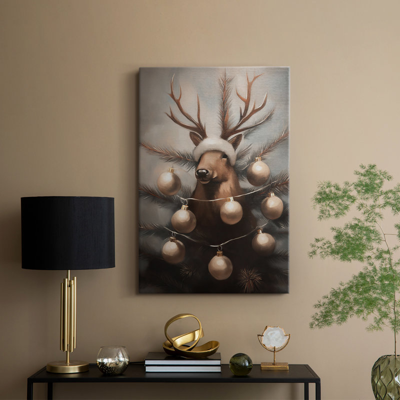 Art des Fêtes de Noël - série 2-CXLIX - galerie sur mesure, H 36 po x l 24 po