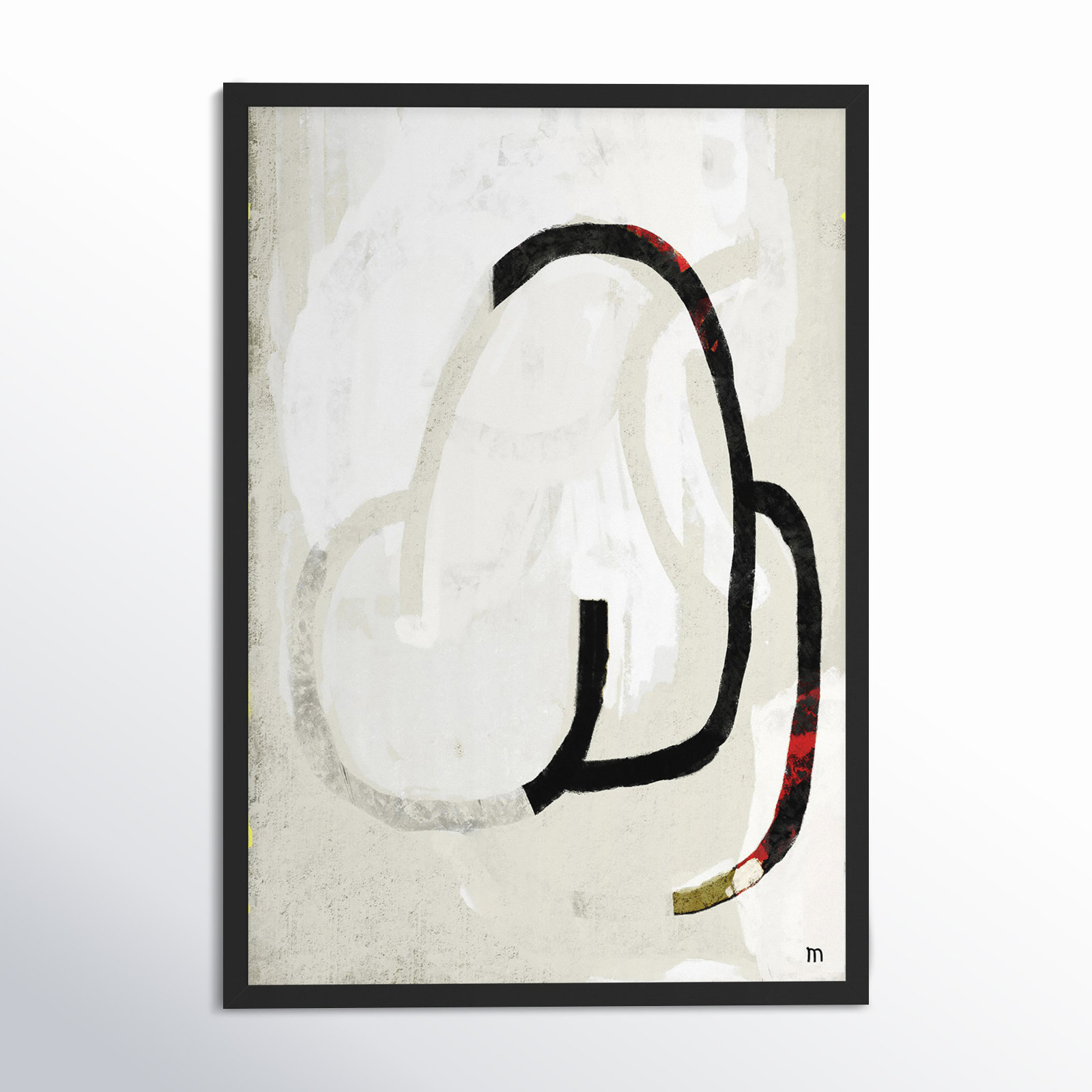 Unfinished by StudioM, Black, 20" H x 14" W x 1.25" D