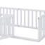 Structure de lit en bois avec clôture et porte-1988854178-1988854182